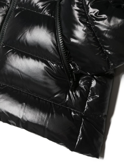 Shop Moncler Black Bady Puffer Jacket In Nero