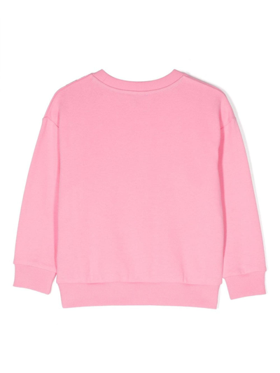 Shop Marc Jacobs Pink Cotton Sweatshirt In Rosa