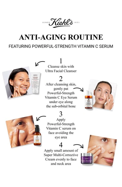 Kiehl's Since 1851 Powerful-strength Line-reducing Concentrate Serum $140 Value