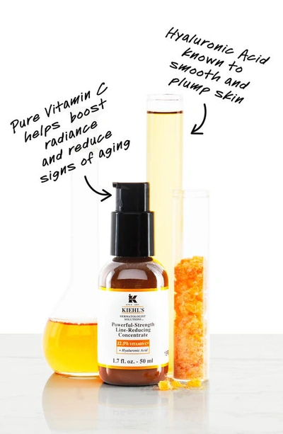 Shop Kiehl's Since 1851 Powerful-strength Line-reducing Concentrate Serum $140 Value, 3.4 oz