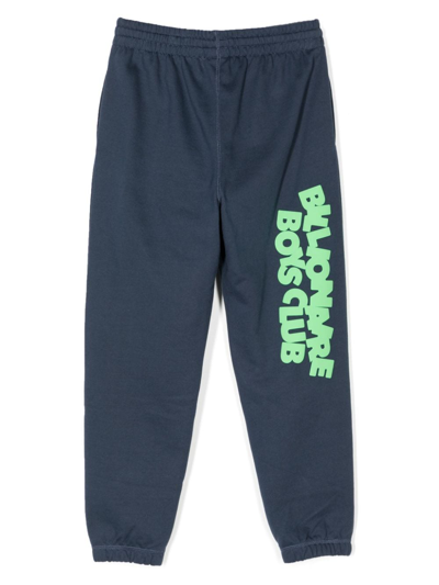 Shop Billionaire Boys Club Space-print Cotton Sweatpants In Black