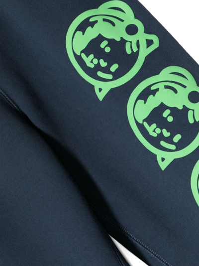Shop Billionaire Boys Club Space-print Cotton Sweatpants In Black