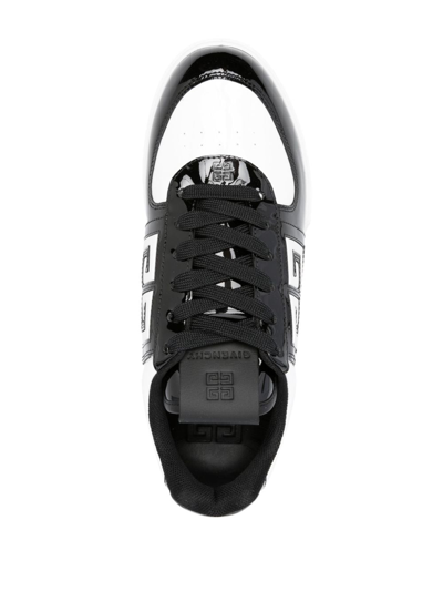 Shop Givenchy 4g Low-top Sneakers In Black