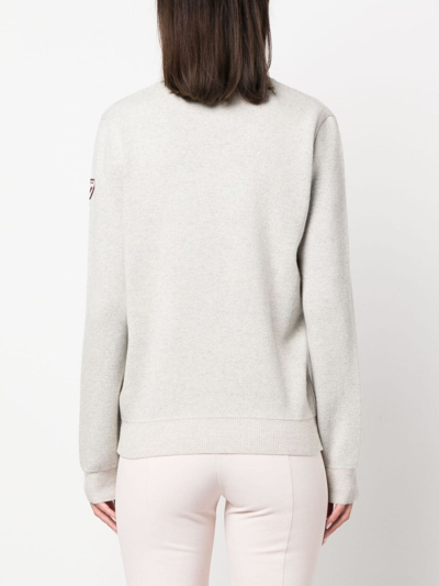 Shop Rossignol Victoire Ski Knit Jumper In Neutrals