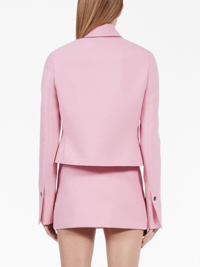 单排扣初剪羊毛西装夹克