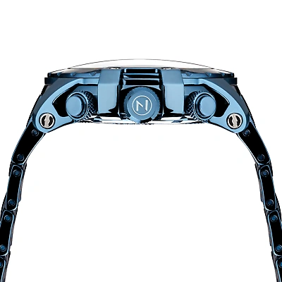 Pre-owned Nove Modena Chronograph Blue