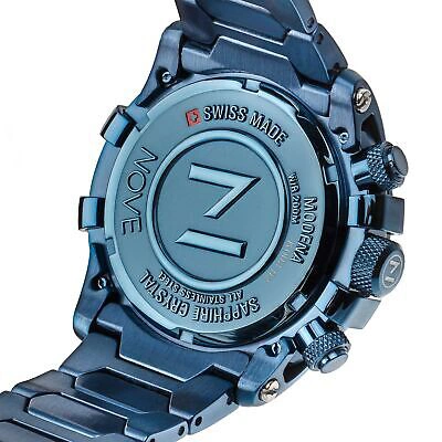 Pre-owned Nove Modena Chronograph Blue