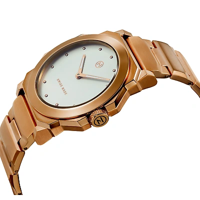 Pre-owned Nove Rocketeer Rose Gold White