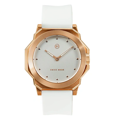 Pre-owned Nove Rocketeer Rose Gold White