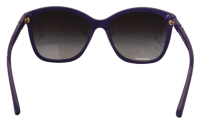 Pre-owned Dolce & Gabbana Dolce&gabbana Dg 4170m Women Purple Sunglasses Acetate Solid Oval Casual Eyewear In Gray