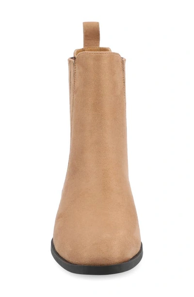 Journee Collection Wrenley Bootie In Tan