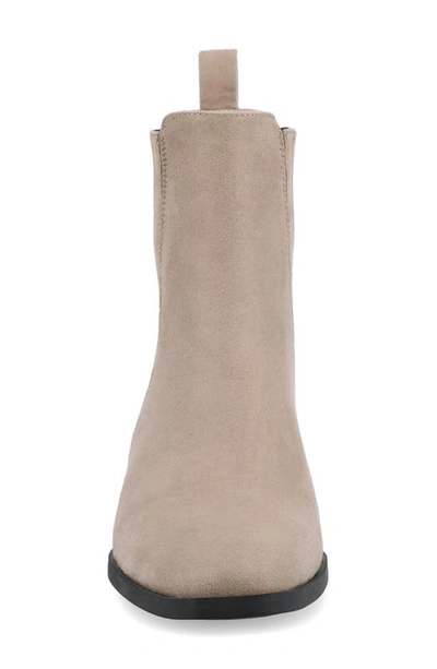 Journee Collection Wrenley Bootie In Taupe