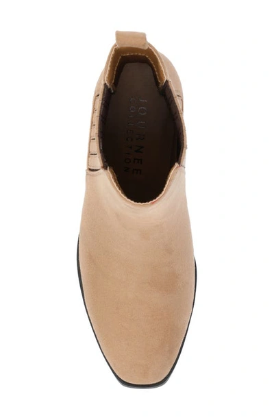 Journee Collection Wrenley Bootie In Tan