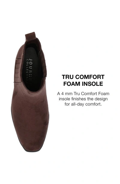 Journee Collection Wrenley Bootie In Brown