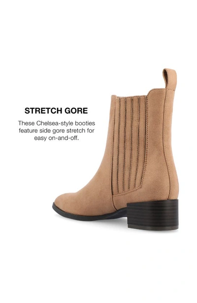 Journee Collection Wrenley Bootie In Tan