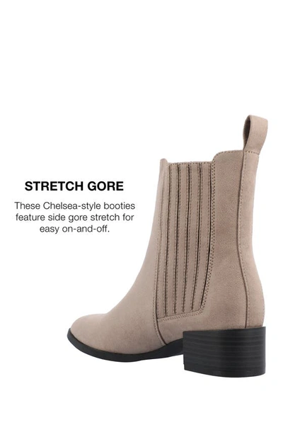 Journee Collection Wrenley Bootie In Taupe