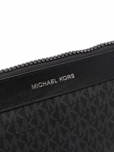 Shop Michael Kors Clutch Bag With Logo