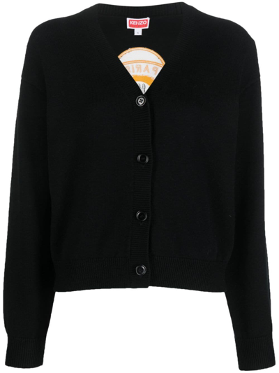 Shop Kenzo Tiger Academy Wool Blend Jumper In Black