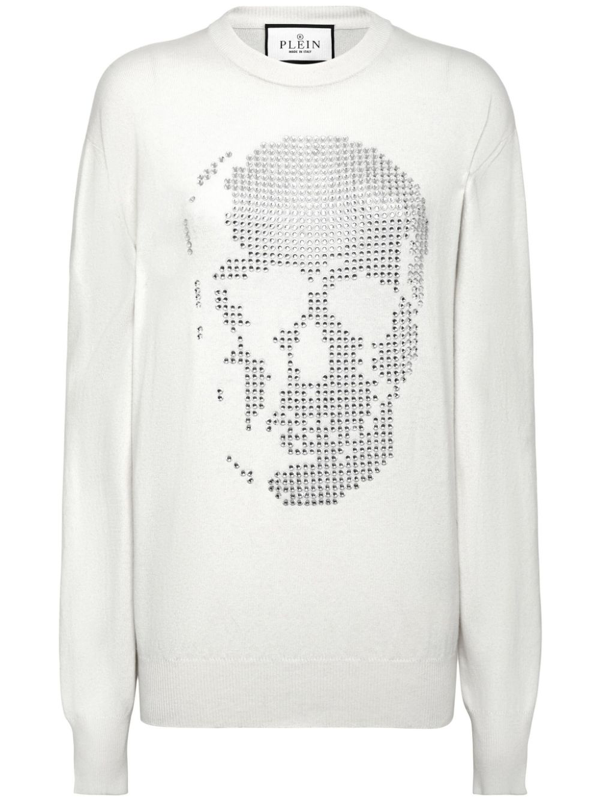 Philipp Plein crystal-embellished sweatshirt - Black