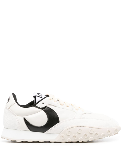 Shop Marine Serre Ms-rise 22 Low-top Sneakers In White