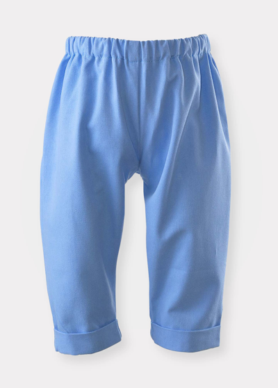 Shop Rachel Riley Boy's Corduroy Trousers In Blue