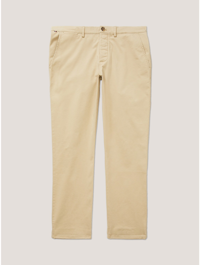 Shop Tommy Hilfiger Straight Fit Stretch Chino In New Vintage Khaki