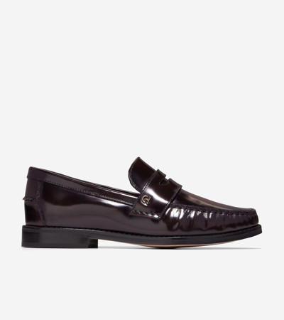 Shop Cole Haan Lux Pinch Penny Loafer In Deep Burgundy