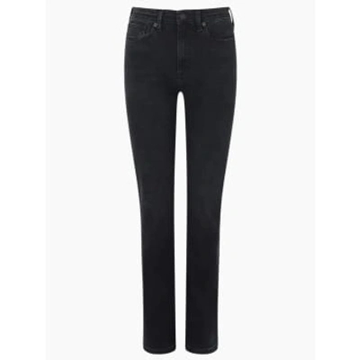 Shop French Connection Black Denim Stretch Slim Straight Jeans