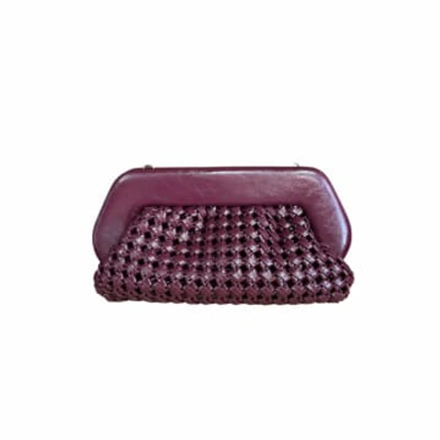 Shop The Moire Knots Bios In Burgundy