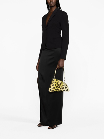Genny Single-breasted Blazer In Black