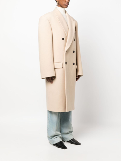 Wardrobe.nyc X Hailey Bieber Virgin Wool Coat In 中性色