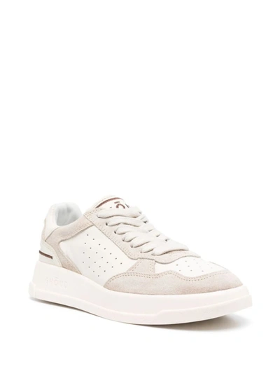 Ghoud Tweener Low Suede Sneakers In Beige