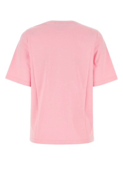 Shop Maison Kitsuné Maison Kitsune T-shirt In Pale Pink