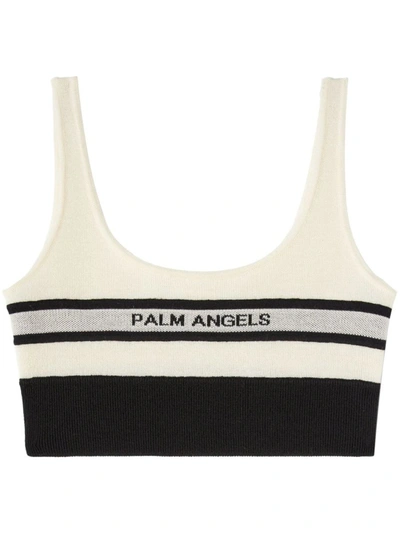 Shop Palm Angels Top Clothing In Black