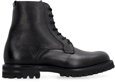 Shop Church's Coalport 2 Leather Lace-up Boots In Black