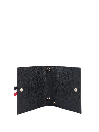 Shop Thom Browne Card Holder In Black