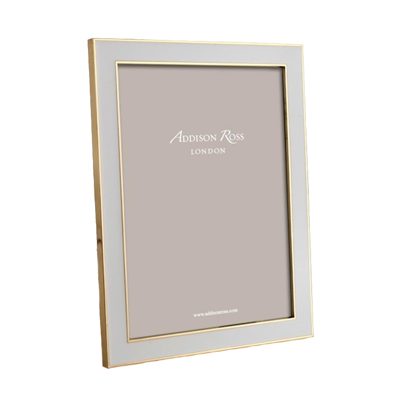 Addison Ross Ltd Chiffon Enamel & Gold Frame