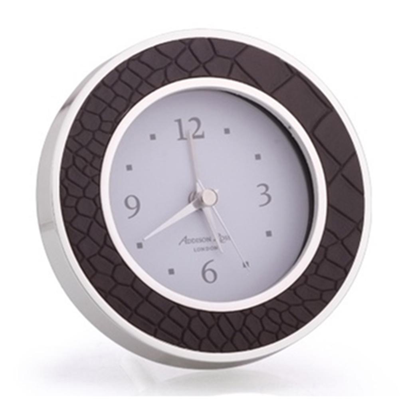 Shop Addison Ross Ltd Choc Croc & Silver Alarm Clock
