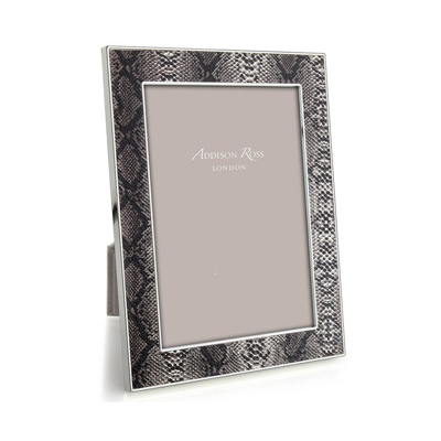 Shop Addison Ross Ltd Natural Snake & Silver Frame