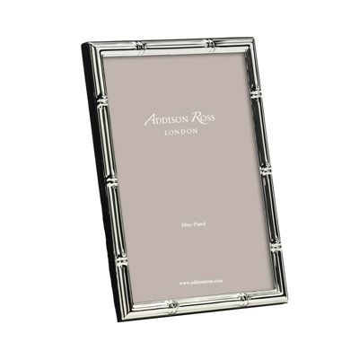 Shop Addison Ross Ltd Bamboo Silver Plated Photo Frame