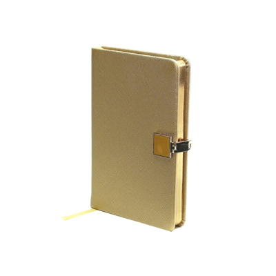 Shop Addison Ross Ltd Gold & Gold A6 Notebook