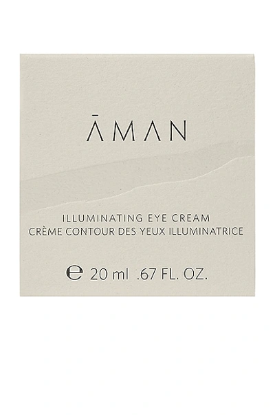 Shop Aman Illuminating Eye Cream In N,a