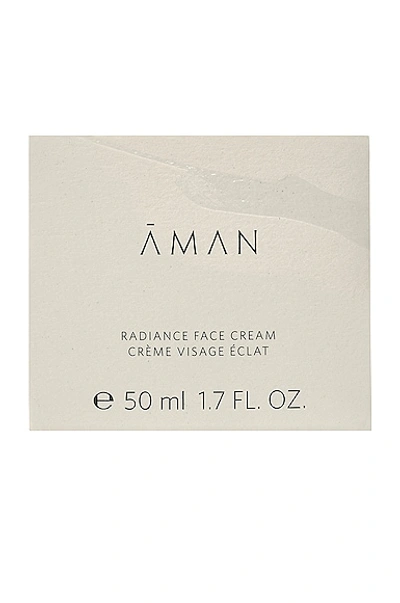 Shop Aman Radiance Face Cream In N,a