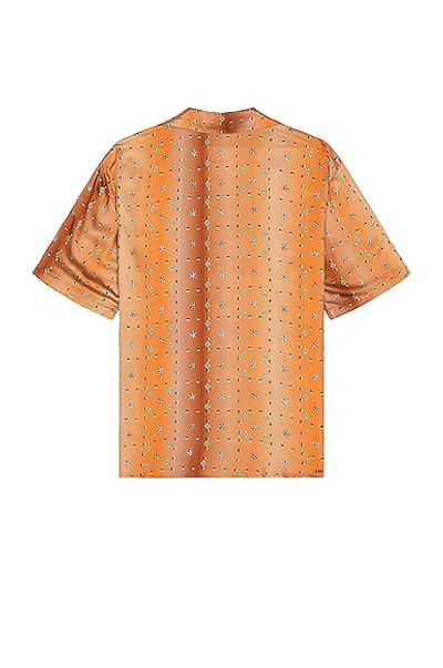 Shop Siedres X Fwrd Resort Collar Short Sleeve Shirt In Multi