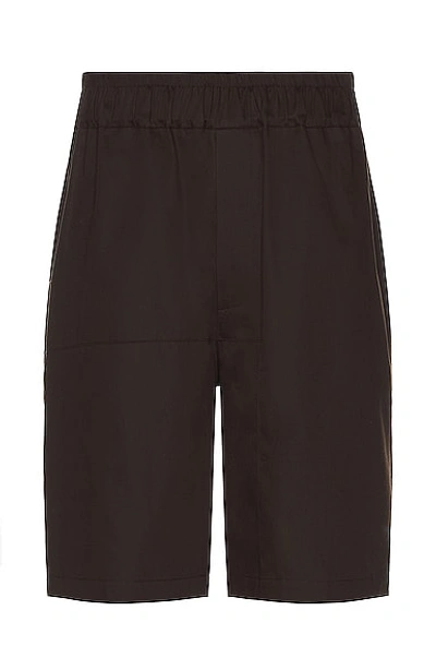 Shop Siedres Loose Shorts In Brown