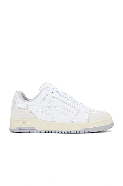 Shop Puma Slipstream Lo Retro Sneaker In White,slipstream