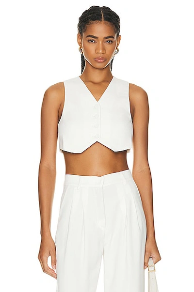 Shop The Andamane Nadine Vest In Off White