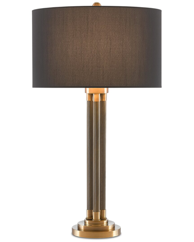 Shop Currey & Company Pilum Table Lamp In Gold