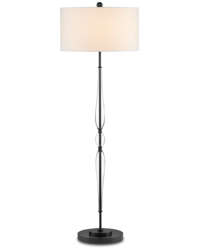 Shop Currey & Company Orbit Black Floor Lamp