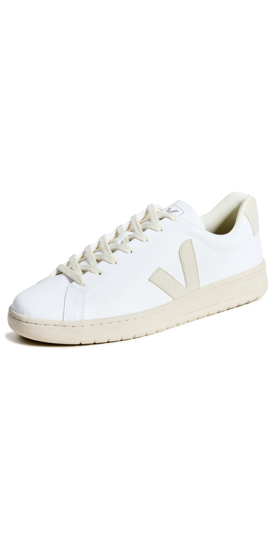 Shop Veja Urca Sneakers White Natural